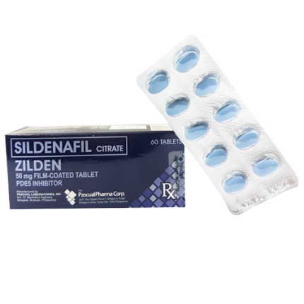 ZILDEN Sildenafil Citrate 50mg Film-Coated Tablet 1's price in the ...